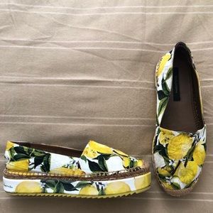 Dolce and Gabbana - Lemon Espadrilles